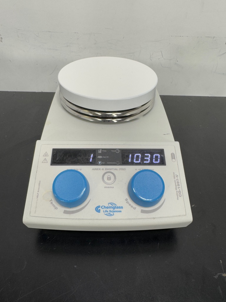 Image of Chemglass Arex-6 Digital Pro Heating Magnetic Stirrer